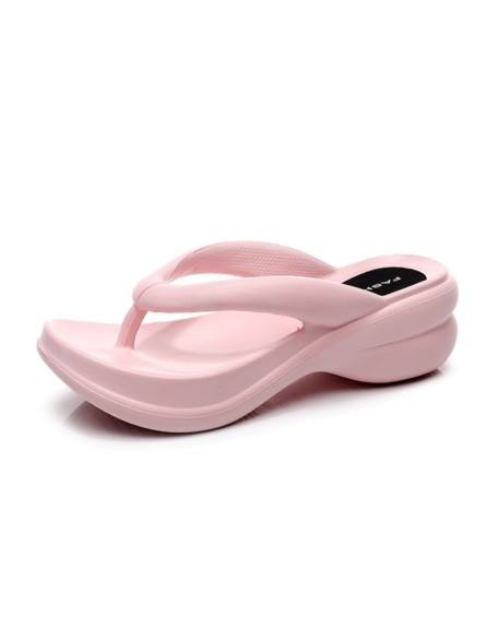 Stylish Outdoor Beach Platform Flip-Flops