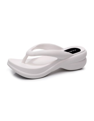 Stylish Outdoor Beach Platform Flip-Flops